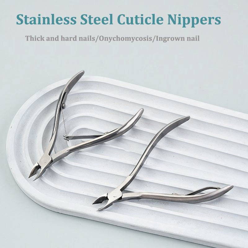 8712 & 8710 Silver Nail Cuticle Scissors