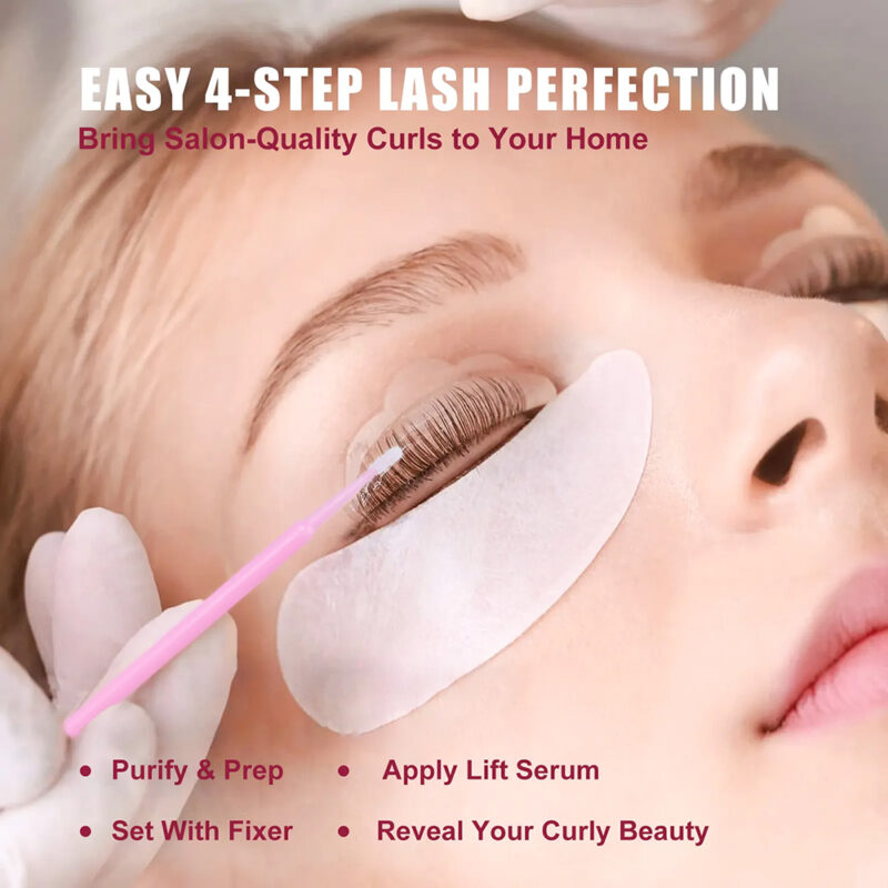 ICONSIGN 90 Days Curl Vegan Multiple Natural Plant Extra Cysteamine HCL 2in1 Lash Lift and Brow Lamination Kit Eyelash Perm Set - 图片 4